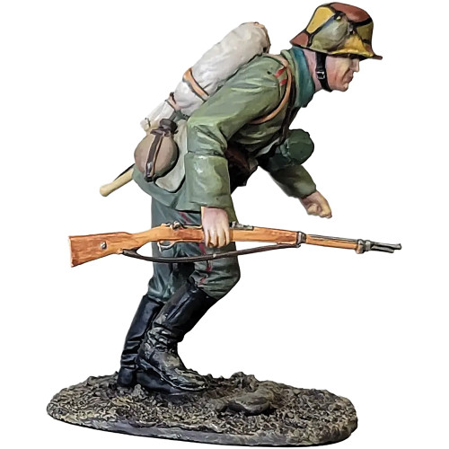 German Sturmtruppen Advancing No.2 1/30 Figure WILLIAM BRITAIN (23145) Main Image