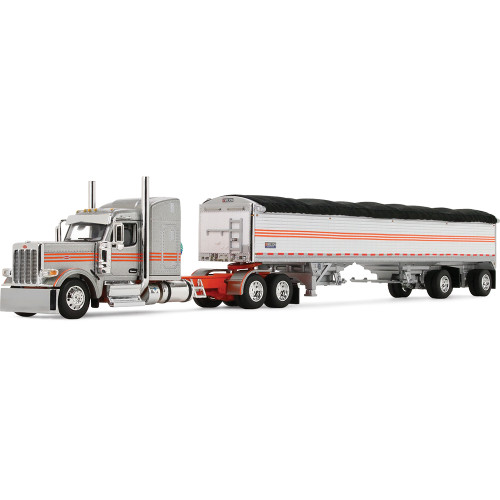 Peterbilt 589 with 58 Sleeper & 50' Wilson Pacesetter Grain Trailer Main Image