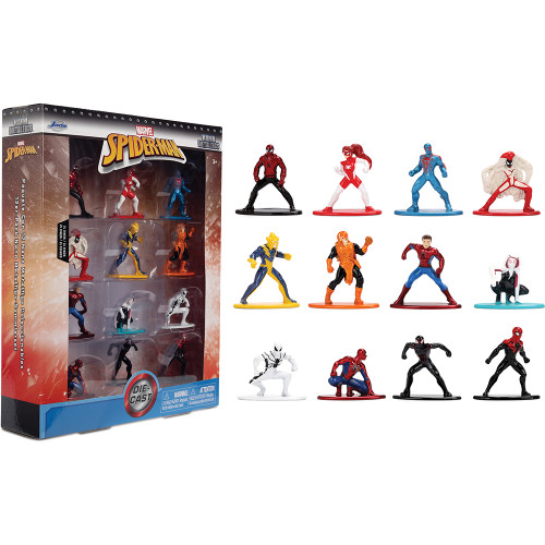 Marvel Spider-Man Nano Metal Figures 12-Pack Alt Image 5