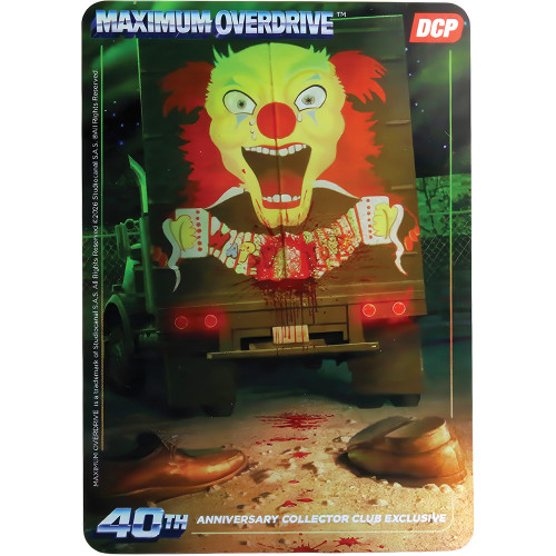 Maximum Overdrive White Western Star with Green Goblin Head & 40' Vintage Trailer Alt Image 8