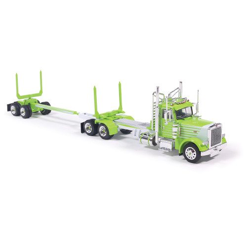 Peterbilt Logging Truck - Green and White Alt Image 3