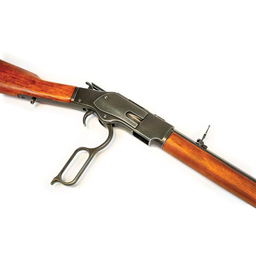 Model 1873 Lever Action Carbine Replica: Antique Blackened F Alt Image 5