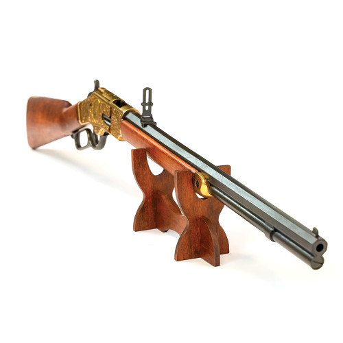 Model 1873 Lever Action Carbine Replica: Engraved Antique Go Alt Image 3