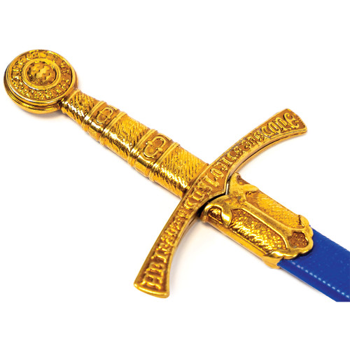 Medieval Sword Letter Opener with Scabbard: 14th Century Fra Alt Image 5