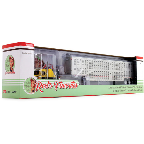 Peterbilt® Model 359 with 63 Flat Top Sleeper & Wilson® Silverstar® Livestock Trailer Alt Image 4