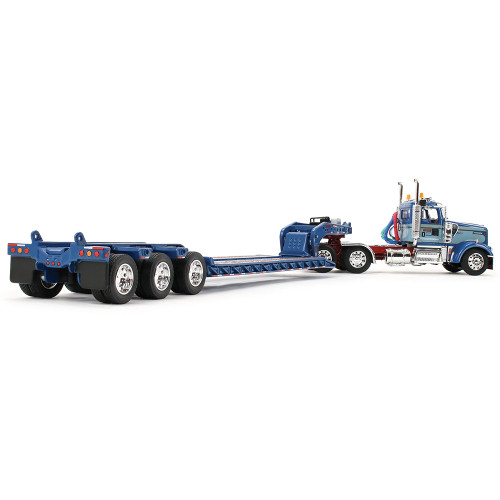 Kenworth W900L Day Cab & Fontaine Magnitude Lowboy Trailer - Sid Kamp Trucking Alt Image 1