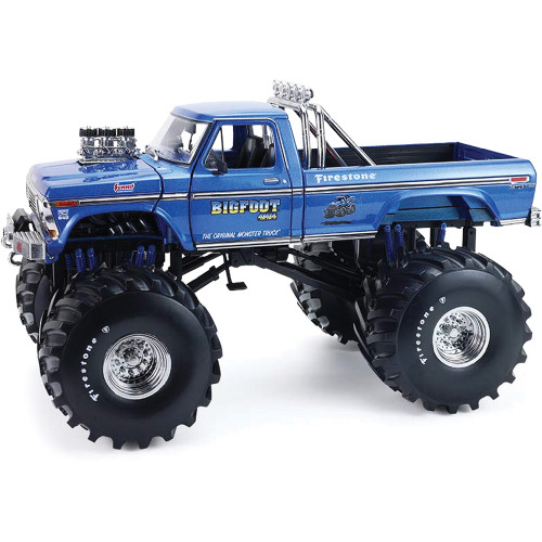 1979 Bigfoot #1 Ford F-250 Monster Truck with 48-Inch Tires & Two Bob Chandler Characters Alt Image 1