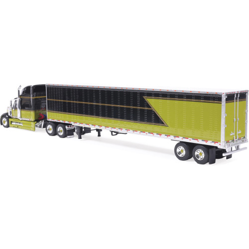2010 International Lonestar with Reefer Trailer - Green and Black Alt Image 4