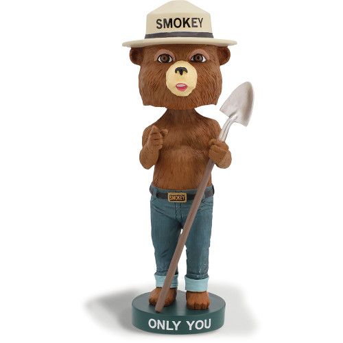 Smokey Bear Bobble Head with Shovel Main Image