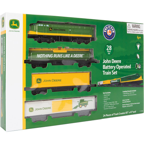 Lionel John Deere Mini Ready to Play Train Set Alt Image 6