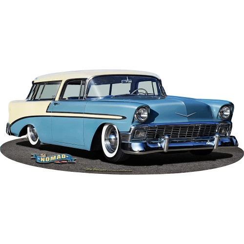 1956 Chevy Nomad Custom Laser Cut Sign Main Image