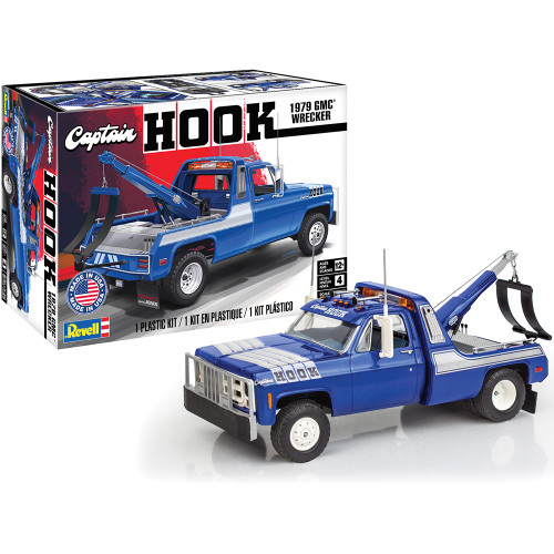 1979 Captain Hook GMC Wrecker - Plastic Model Kit Alt Image 1