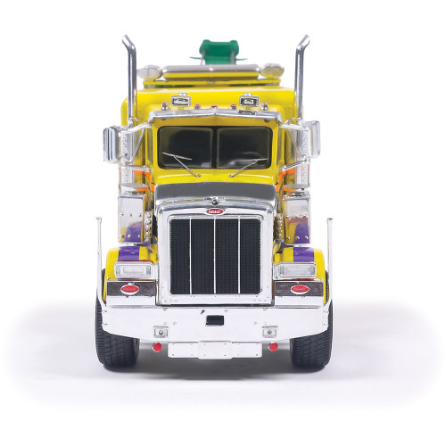 1980 Peterbilt 359 Wrecker - Yellow And Purple Alt Image 5