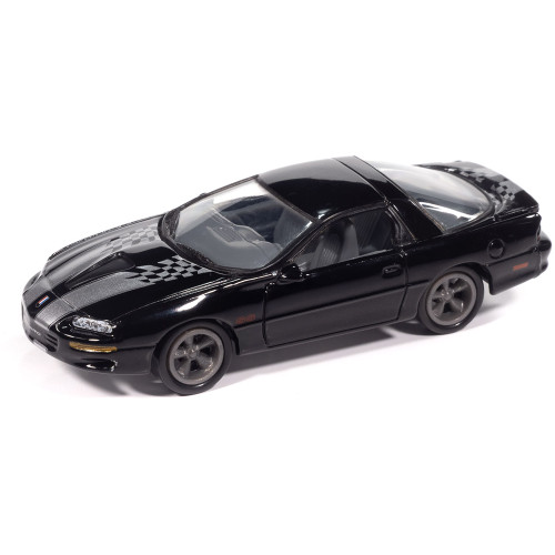 2002 Chevy Camaro SS 35th Anniversary w/Tin - Black w/Silver Stripes Main Image