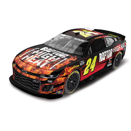 2025 William Byron Chevrolet Camaro - Raptor High Heat NASCAR Diecast Alt Image 1