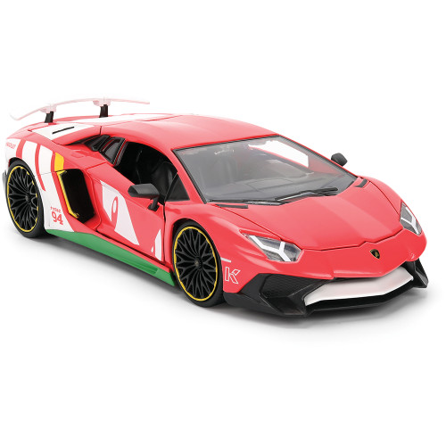 Lamborghini Aventador W/Knuckles Diecast Figure Alt Image 8