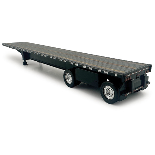 High Boy Spread Axle Flatbed Trailer - Black Alt Image 5