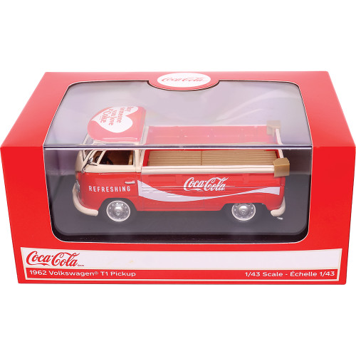 1962 Volkswagen Coca-Cola T1 pickup Red/White Alt Image 8