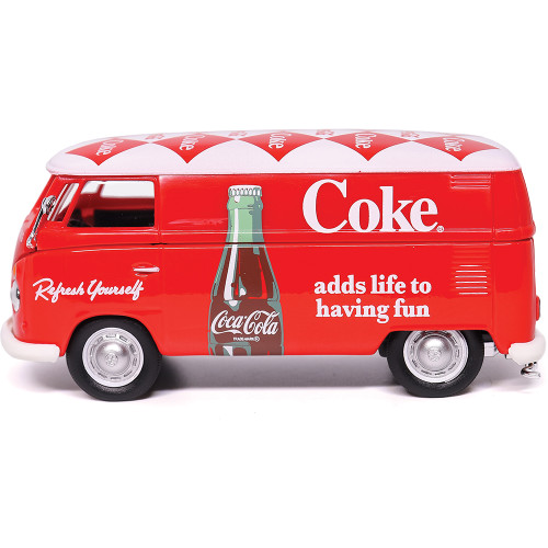 1962 Volkswagen Coca-Cola Cargo Van Red/White Alt Image 4