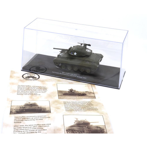 M24 Chaffee Light Tank - 2nd Cavalry Reconnaissance Squadron, Germany,  1945 (1:43 Scale) Alt Image 5
