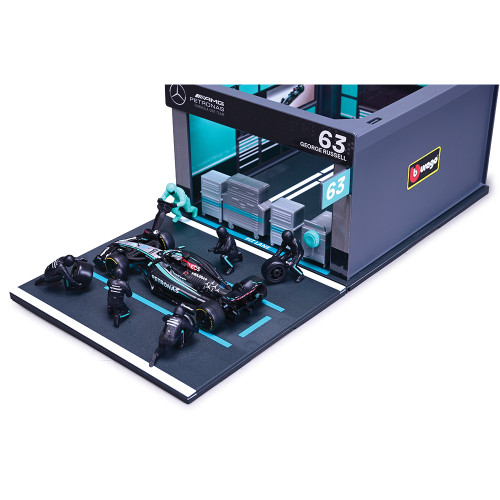2024 Mercedes F1 W15 Pit Pass - Russell #63 Alt Image 2