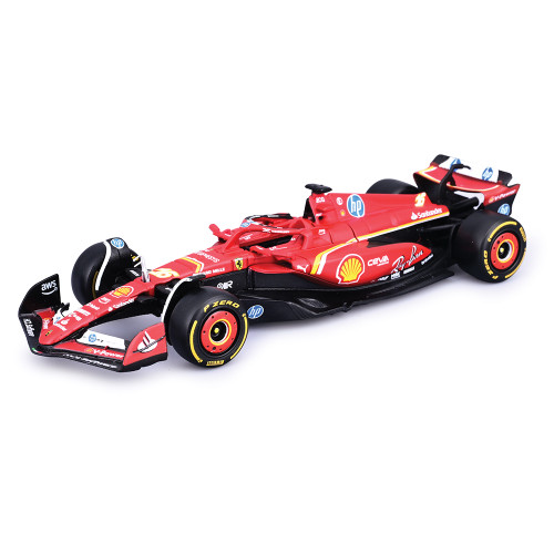Ferrari Iveco Cab F1 Transporter & + 1 SFR SF23 F1 Car - Leclerc #16 Alt Image 1