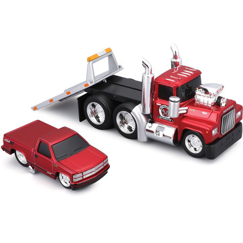 1980 MACK R685ST Flatbed & 1993 Chevy 454 SS - Muscle Transports Alt Image 8