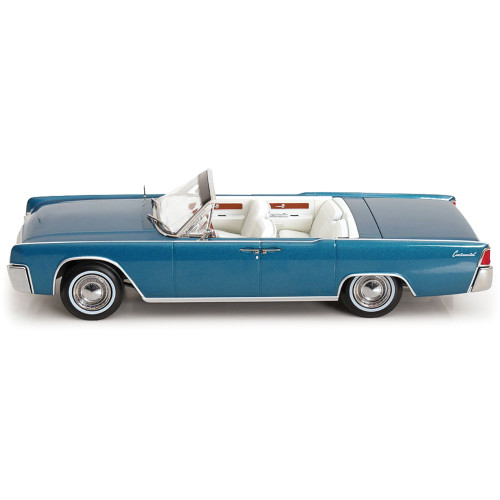 1963 Lincoln Continental Convertible - Turquoise Metallic Alt Image 4