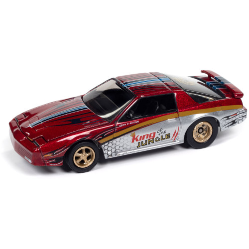 1987 Pontiac Trans Am King of the Jungle - Metallic Red w/Silver & Gold Main Image