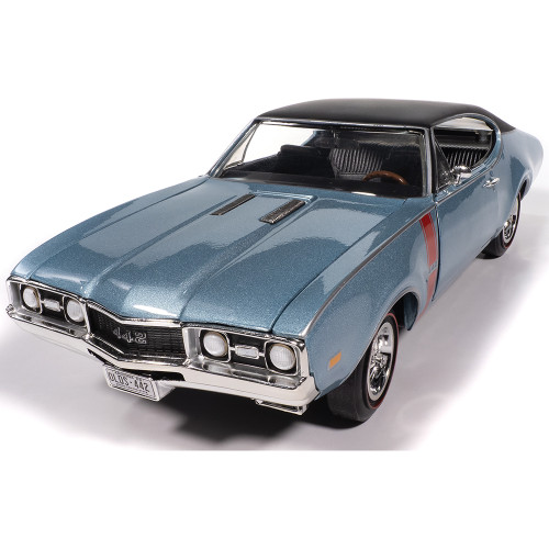 1968 Oldsmobile Holiday Coupe 442 Hemmings Muscle Machines - Code F Teal Frost Alt Image 4