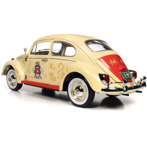 1963 Volkswagen Beetle Monopoly Free Parking - Yellow Alt Image 5