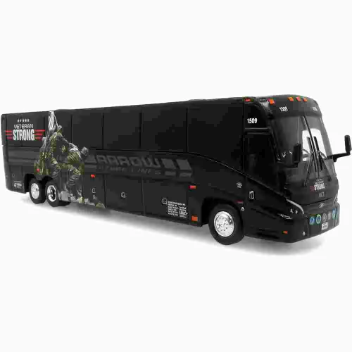 MCI J4500 Coach: Arrow Stage Lines / Veteran Strong Main Image