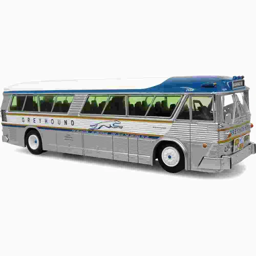1964 MCI MC-5A Coach: Greyhound Gold Stripe 50th Anniversary Main Image