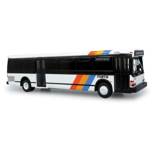 1980 Grumman 870 Transit Bus: MARTA Atlanta Main Image