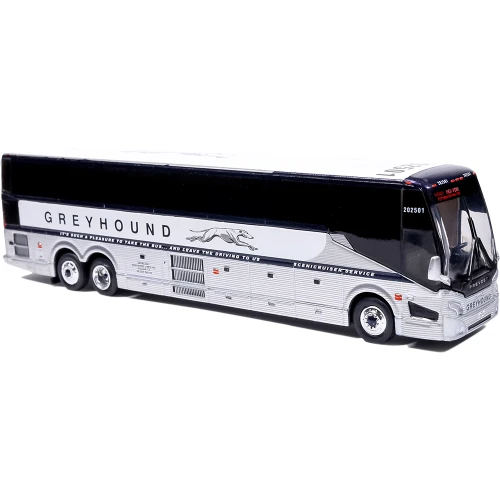Prevost H3-45 Coach: Greyhound Scenicruiser Vintage Livery Main Image