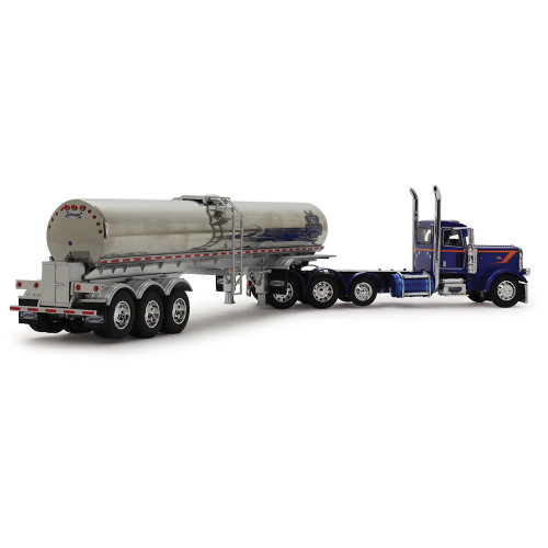 Peterbilt Model 389 Finnesgard Tri-Axle Day Cab & Walker Food Grade Tank Trailer Alt Image 1