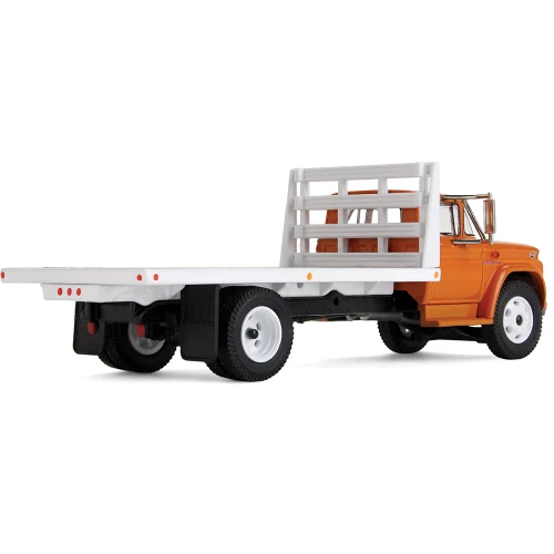 GMC 4000 Flatbed Truck - Omaha Orange Alt Image 1
