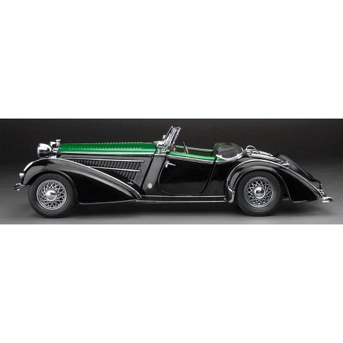 1939 Horch 855 Roadster - Black/Dark Green Alt Image 1