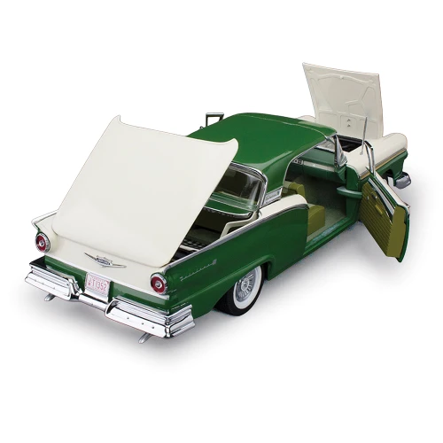 1957 Ford Fairlane 500 Skyliner - Cumberland Green/Colonial White Alt Image 4