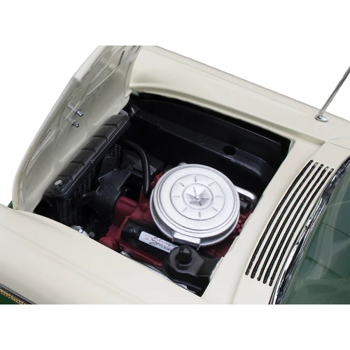 1957 Ford Fairlane 500 Skyliner - Cumberland Green/Colonial White Alt Image 6