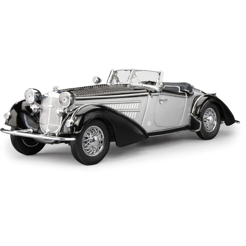 1939 Horch 855 Roadster - Black/Silver Main Image