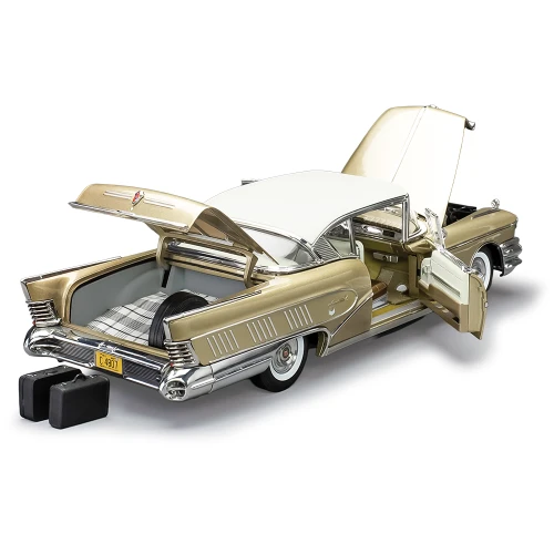 1958 Buick Limited Riviera Coupe - Glacier White / Gold Mist Alt Image 2