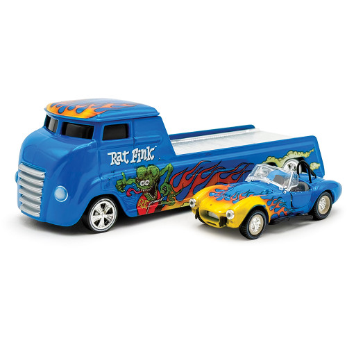 Rat Fink Hauler and Cobra Super Snake Main Image