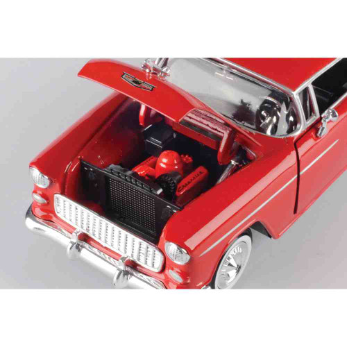 1955 Chevy Bel Air - Red 1:24 Scale Alt Image 3