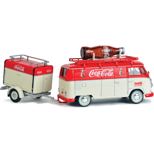 1960 Coke VW Kombi with Large Contour Bottle & Trailer Alt Image 2