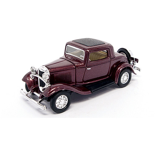 1932 Ford 3-Window Coupe - Burgundy Alt Image 5