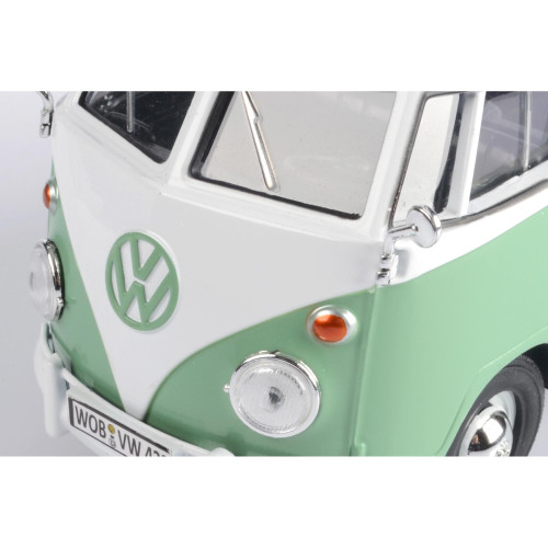 Volkswagen Type 2 ( T1 ) - Pickup-2-White / Green Alt Image 3