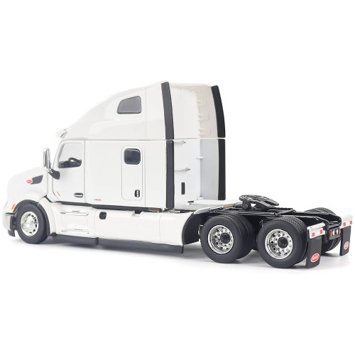 Peterbilt 579 Ultraloft Tandem Tractor with Great Dane Champion 53ft Dry Cargo Trailer (White) Alt Image 4