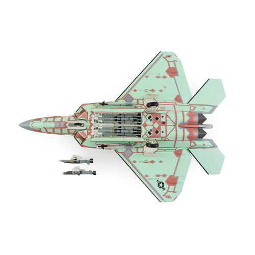 F-22A Raptor 1/72 Die Cast Model - HA2834 Alt Image 5