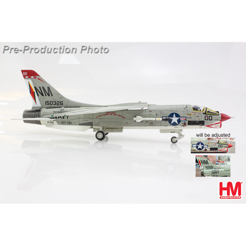 F-8E Crusader 1/72 Die Cast Model Alt Image 1